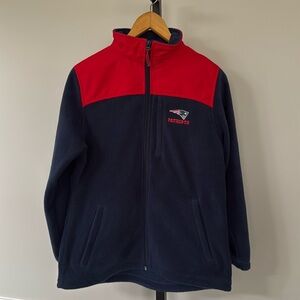 Patriots full zip sweatshirt jacket